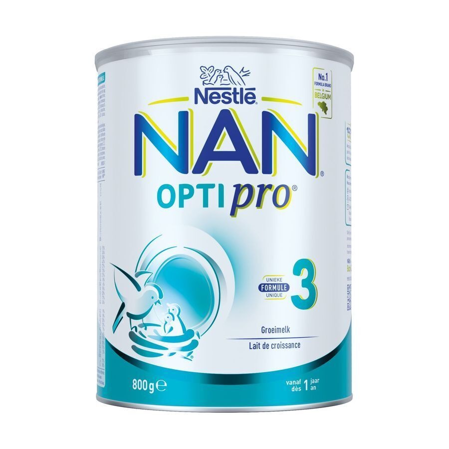 Nan Optipro 3 Baby Groeimelk 1+ Jaar 800g