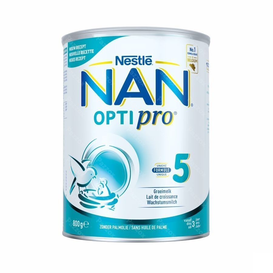 Nan Optipro 5 Groeimelk Kind 3+ Jaar 800g