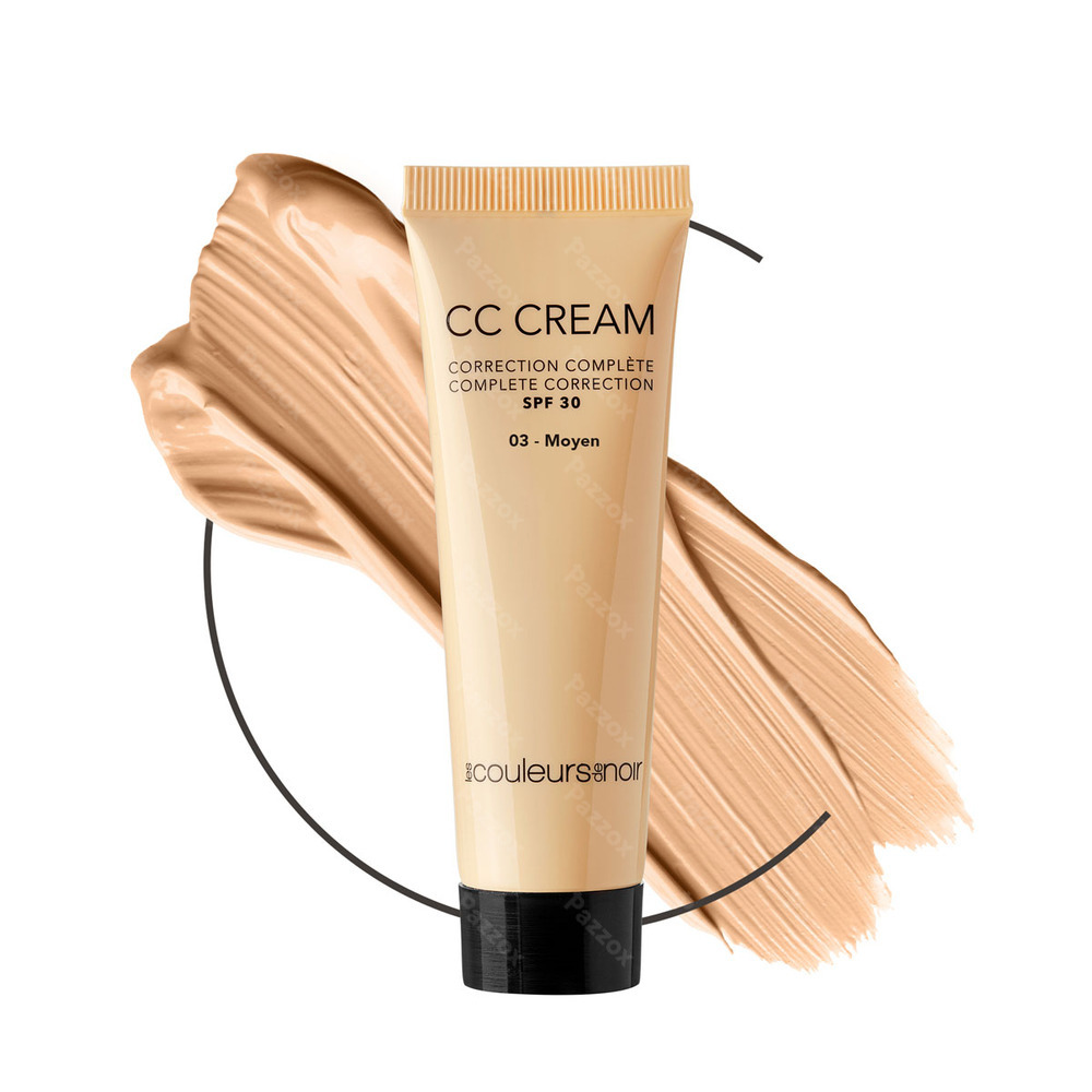 Couleurs De Noir Cc Cream Spf30 03 Moyen 30ml
