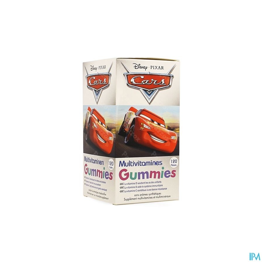 Disney Multivitamines Cars 120 Gummies