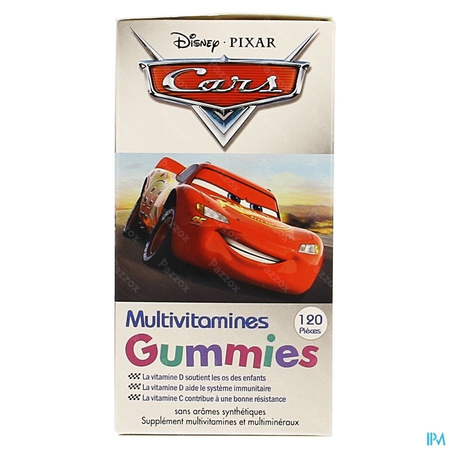 Disney Multivitamines Cars 120 Gummies