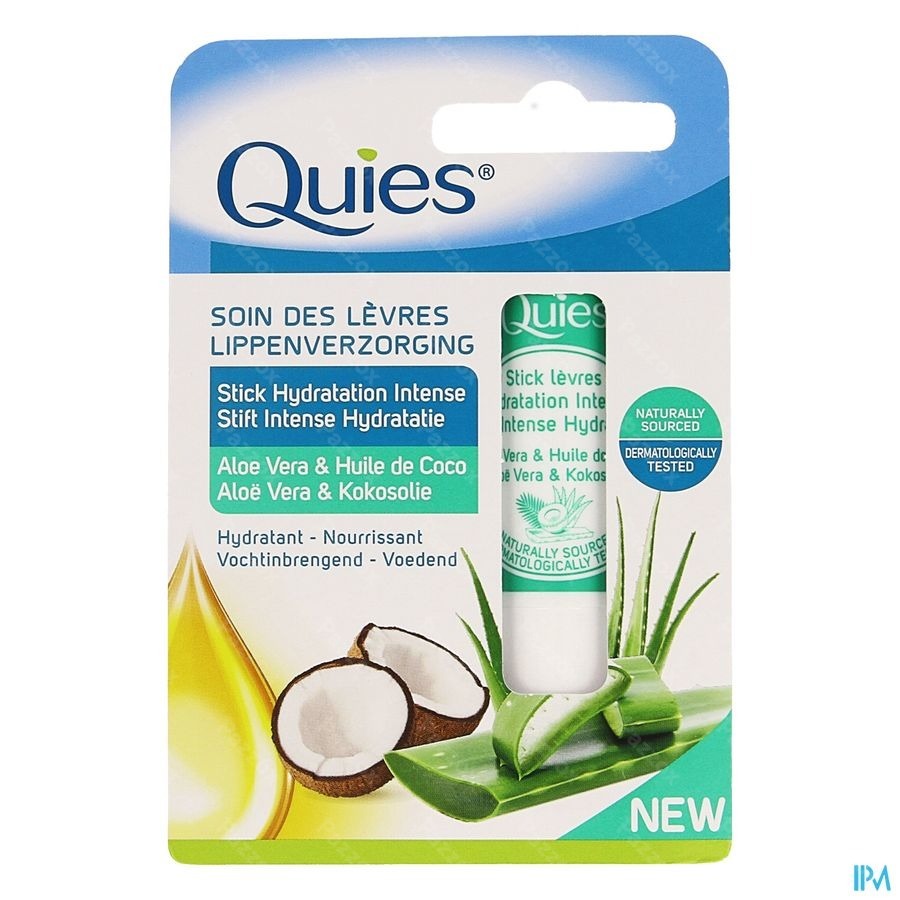 Quies Stick Levres Hydra Int.aloe V.&hle Coco 4,5g