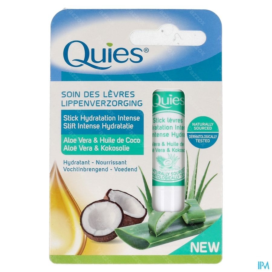 Quies Stick Levres Hydra Int.aloe V.&hle Coco 4,5g