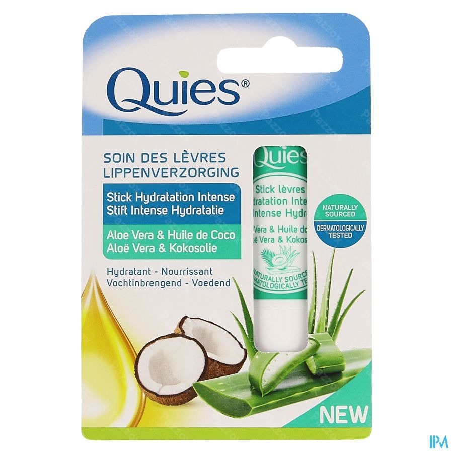 Quies Stick Levres Hydra Int.aloe V.&hle Coco 4,5g