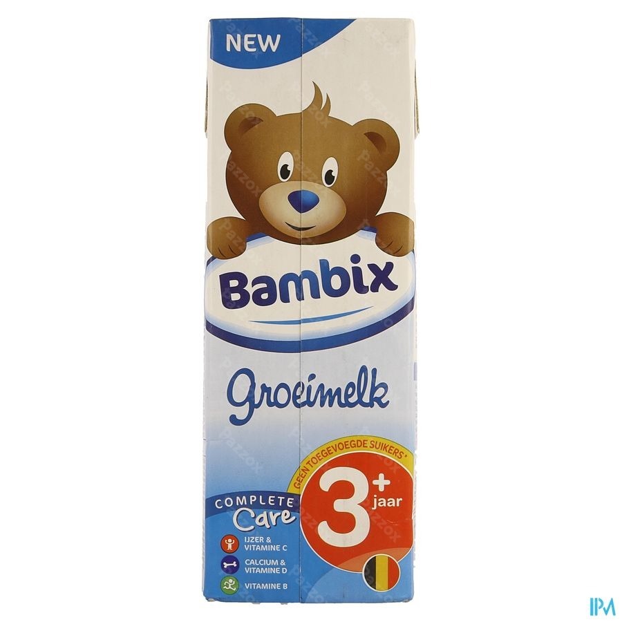 Bambix Groeimelk Natuur 3+ 1l