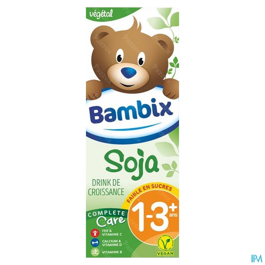 Bambix Soja Lait Croissance 1-3+ 1l