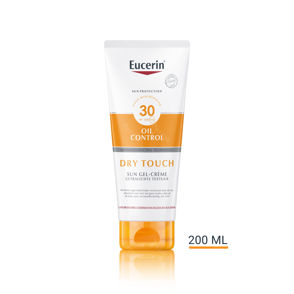 Eucerin Sun Oil Control Dry Touch Gel-Crème Ultra Lichte Textuur SPF30 200ml