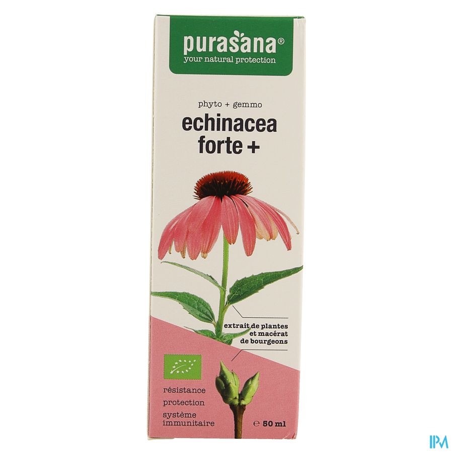 Purasana Vegan Echinacea Forte+ 50ml