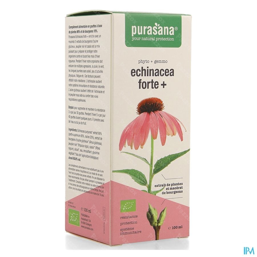 Purasana Vegan Echinacea Forte+ 100ml