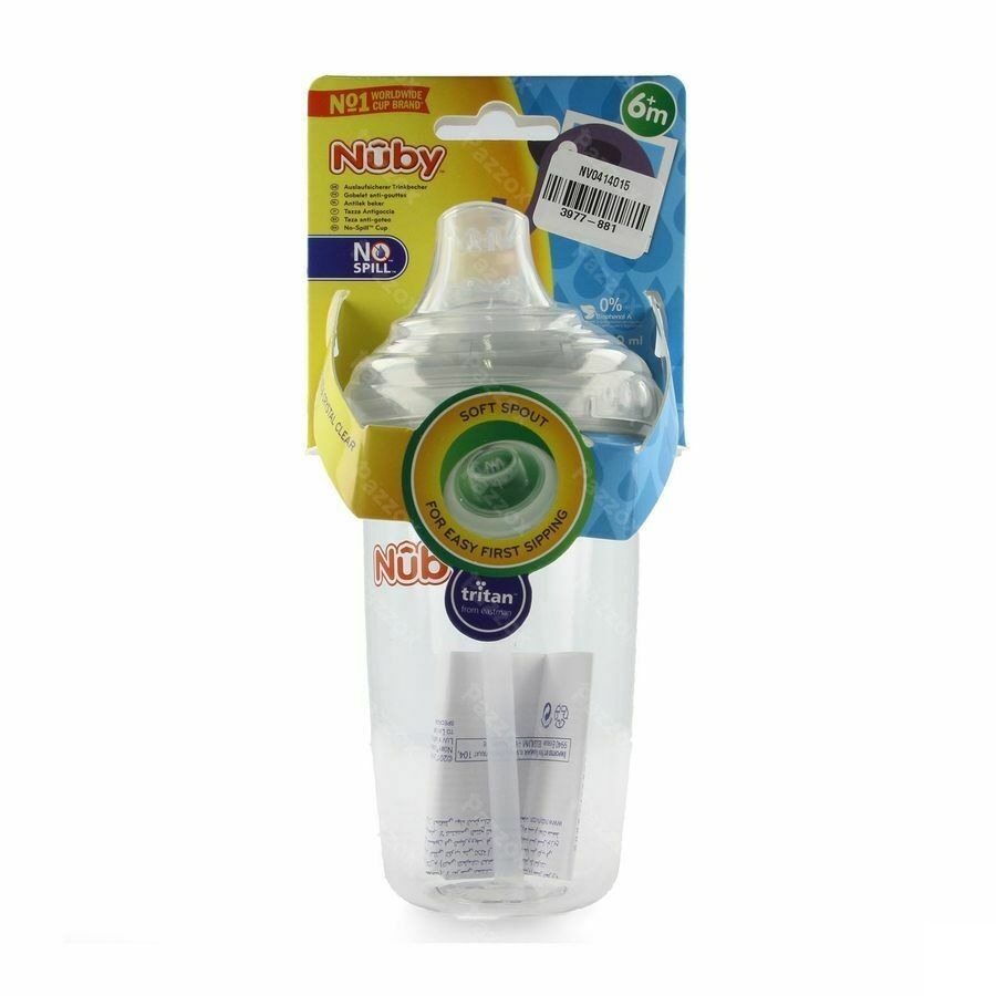 Nuby Gobelet En Tritan Bec Souple 300ml 6m+