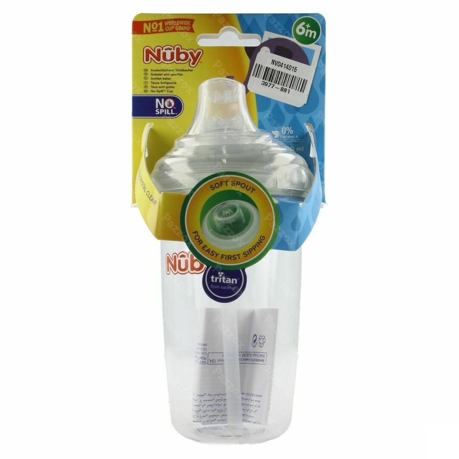 Nuby Gobelet En Tritan Bec Souple 300ml 6m+