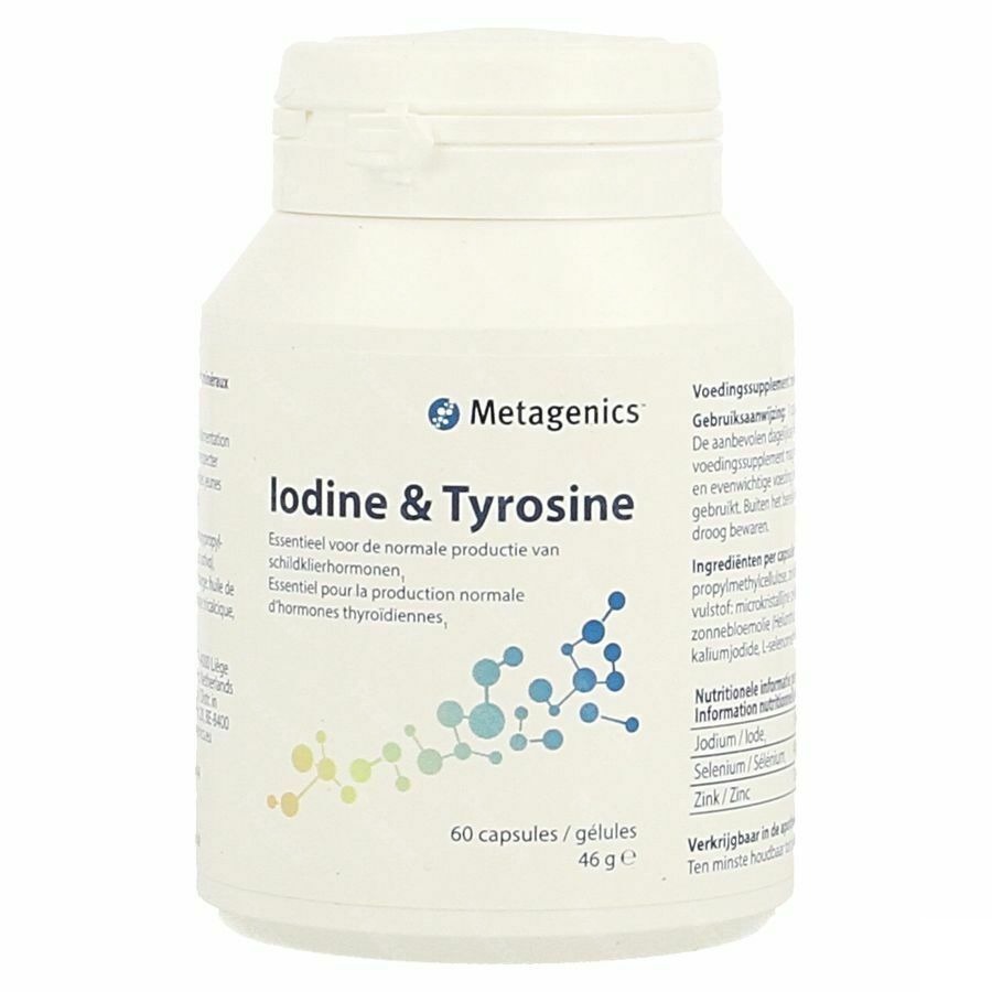 Iodine & Tyrosine V2 Caps 60 26188 Metagenics