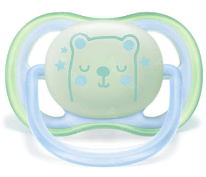 Philips Avent Sucette Air Night Boy 2 Pi&egrave;ce(s) +0m