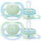 Philips Avent Sucette Air Night Boy 2 Pi&egrave;ce(s) +0m