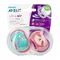 Philips Avent Fopspeen +18m Air Girl Giraf Poes