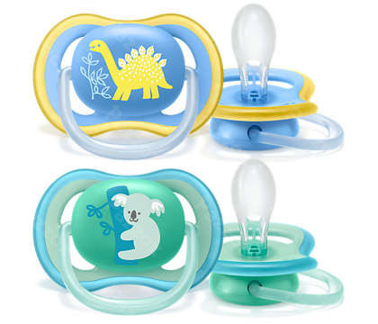 Philips Avent Sucette +18m Air Boy Koala Dino