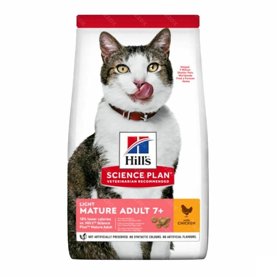 Science Plan Feline Adult Light Chicken 10kg