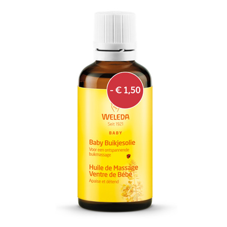 Weleda Huile De Massage Ventre De Bebe Promo 50ml