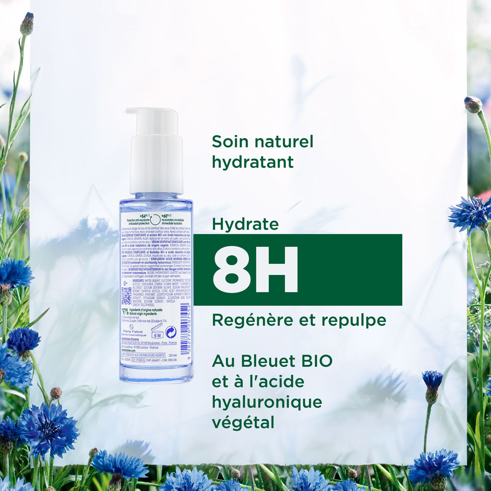 Klorane Visage Bleuet Serum Reveil Tonique 50ml