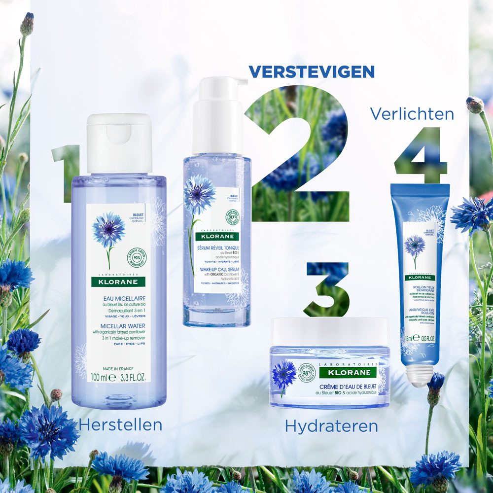 Klorane Gezicht Korenbloem Serum Wake Up 50ml