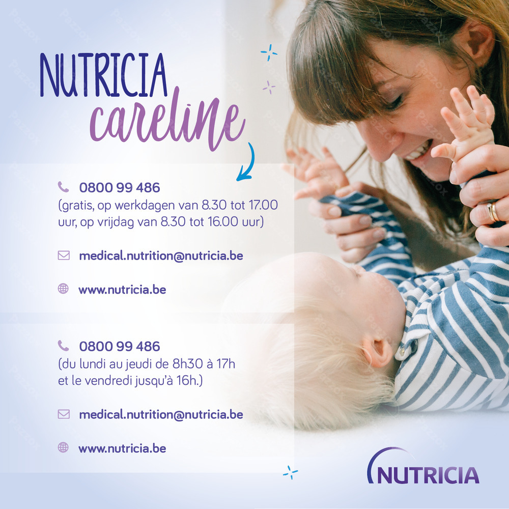 NutriniDrink Compact Multi Fibre Aardbeiensmaak 4x125ml