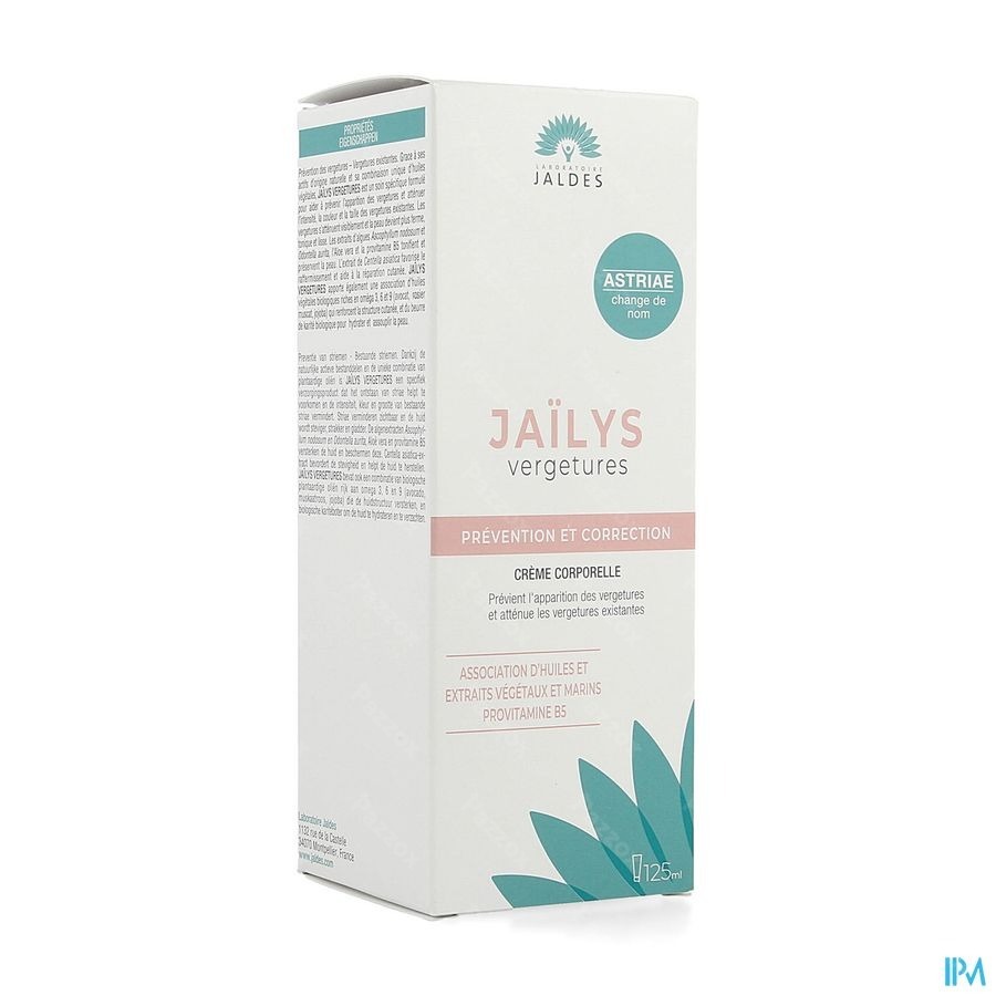 Jailys Vergetures Creme Tube 125ml