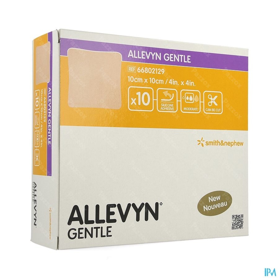 Allevyn Gentle Cp Foam 10cm X 10cm 10 66802129