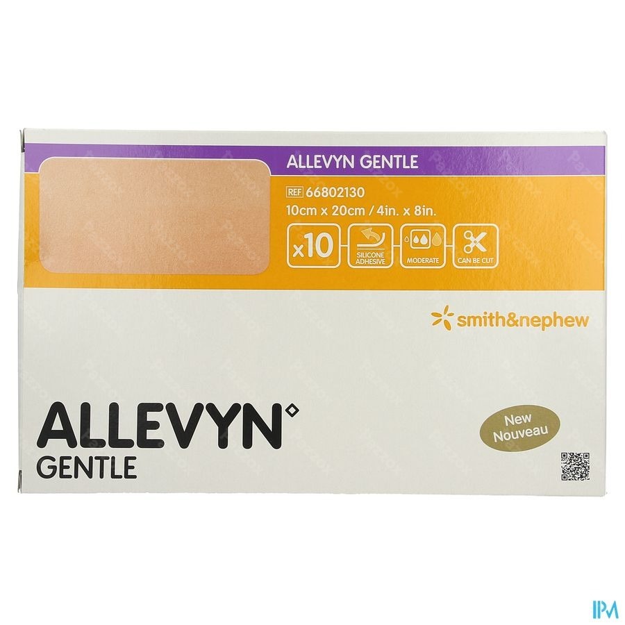 Allevyn Gentle Kp Foam 10cm X 20cm 10 66802130