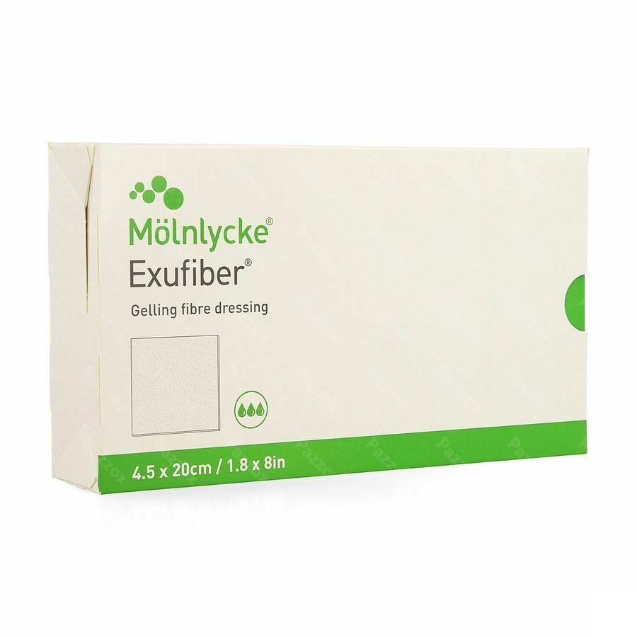 Exufiber Ge.fibre Dressing Ster Meche 4,5x20 10