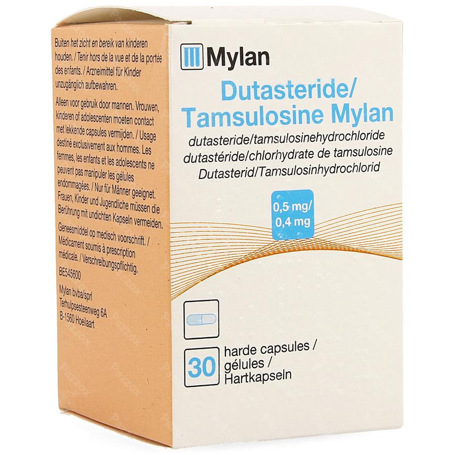Dutasteride tamsulosine mylan 0 5mg 0 4mg caps 30 kopen pazzox