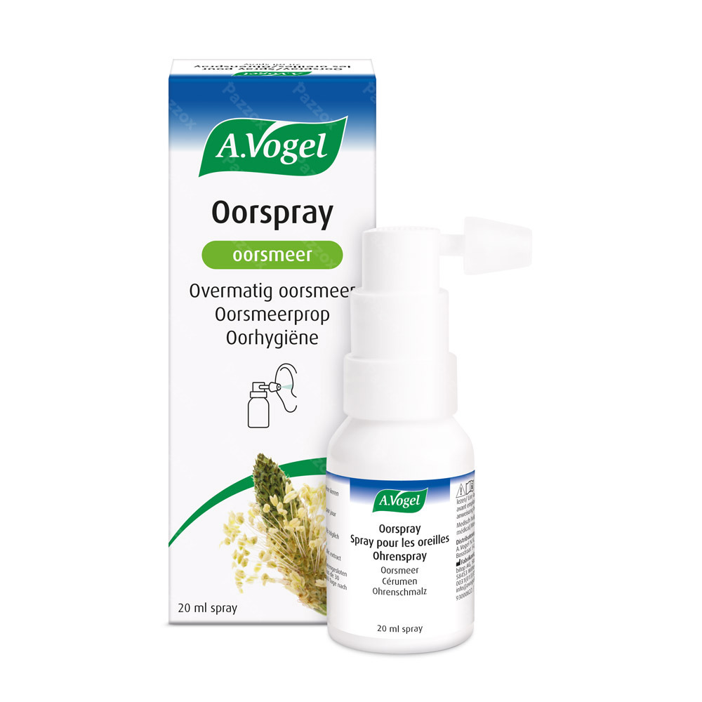 A.Vogel Oorspray Oorsmeer 20ml