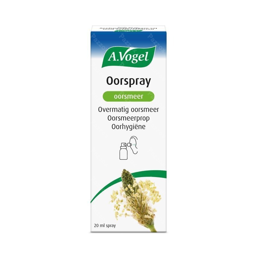 A.Vogel Oorspray Oorsmeer 20ml