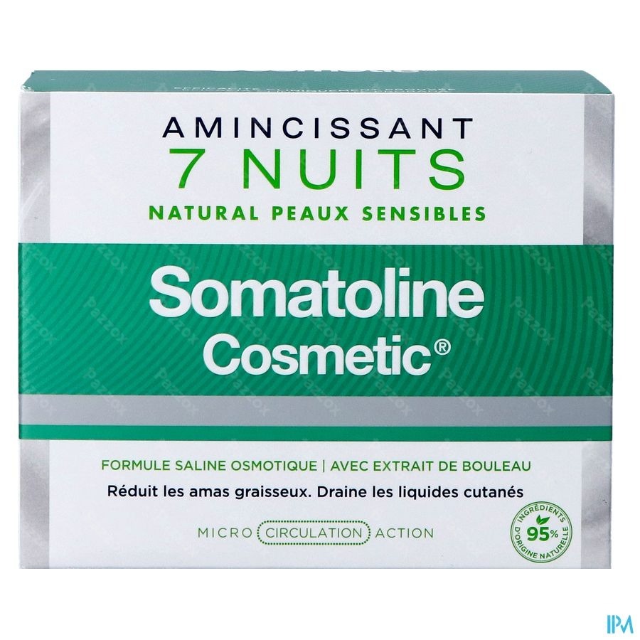 Somatoline Cosm.amincissant 7 Nuit Natural 400ml