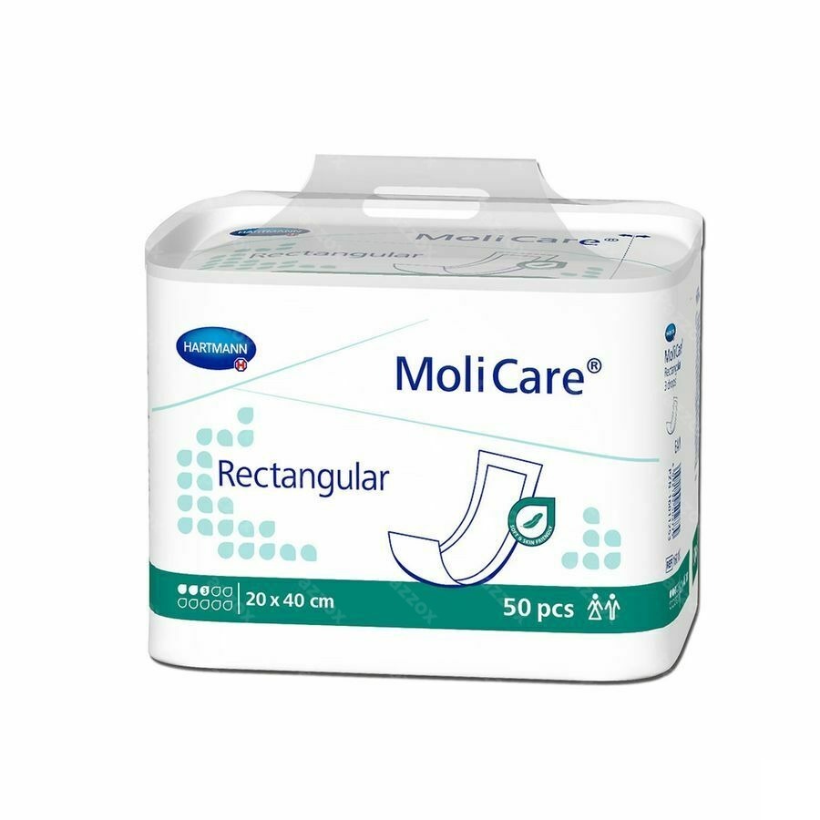 Molicare Rectangular 3d 20x40 50 P/s