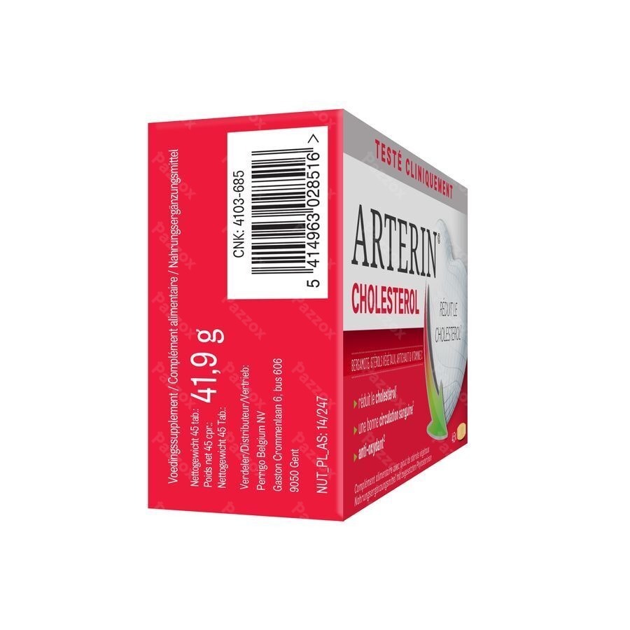 Arterin Cholesterol Comp 45