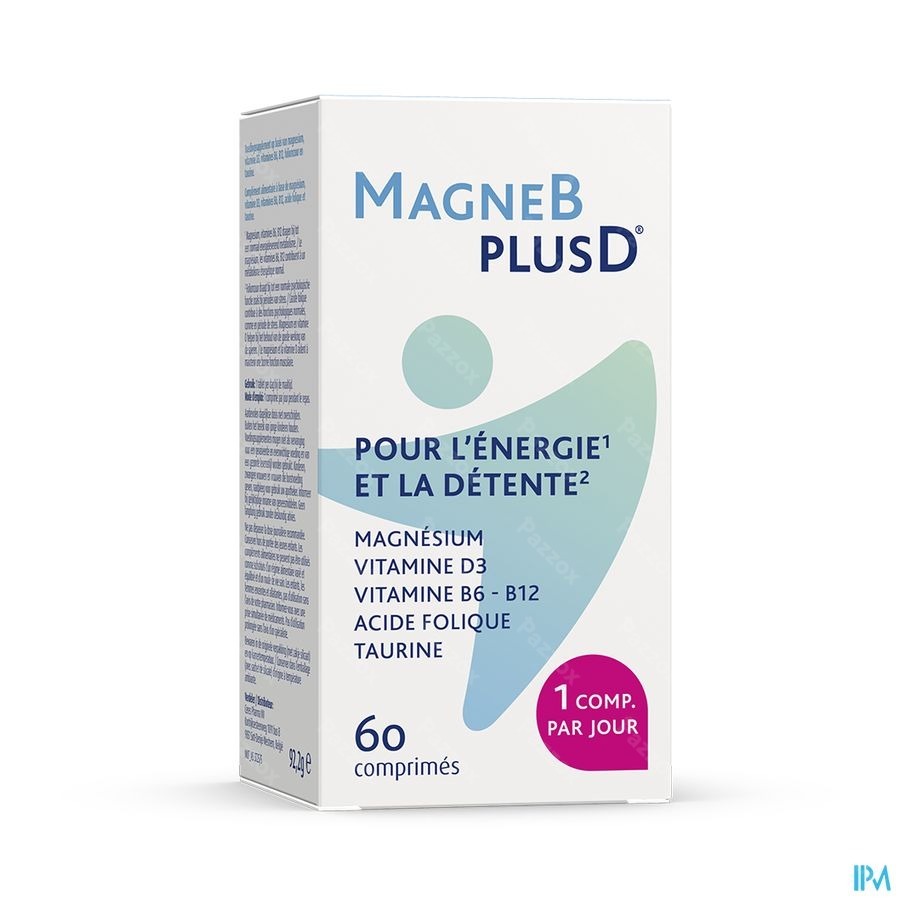MagneBplusD 60 Comprimés