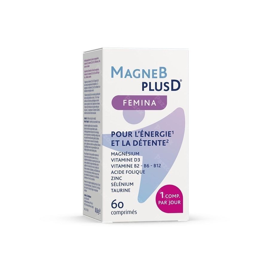 MagneBplusD Femina 60 Comprimés
