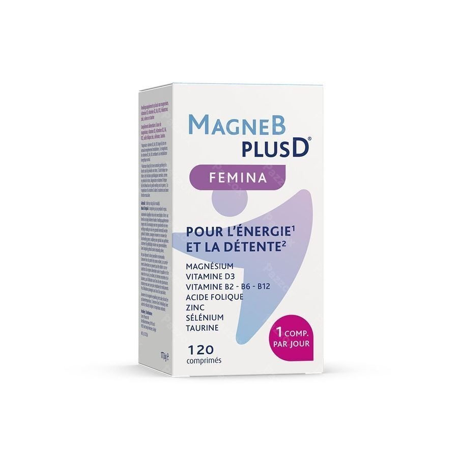 MagneBplusD Femina 120 Comprimés