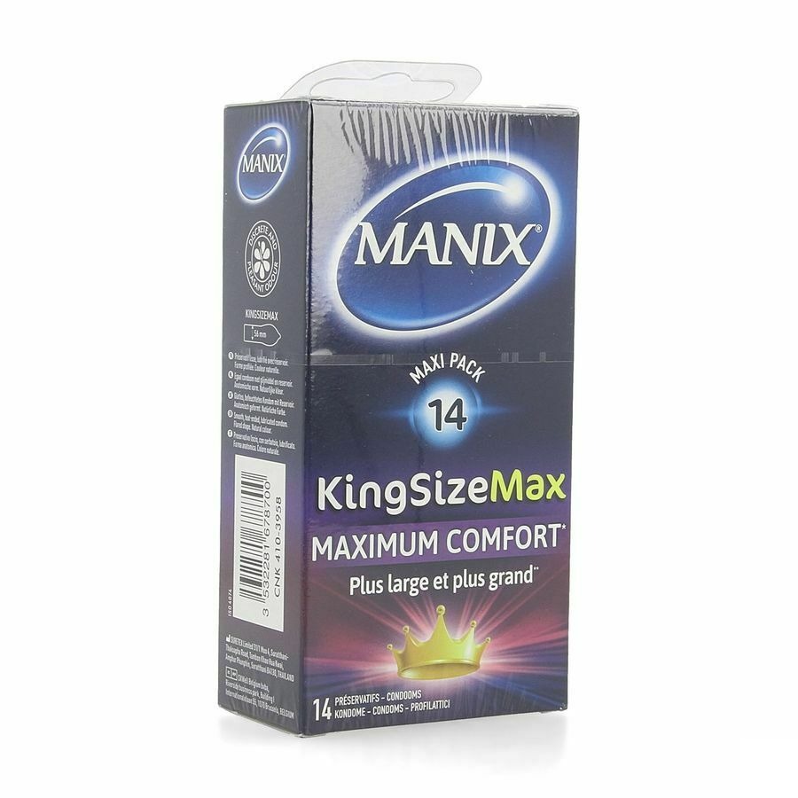 Manix King Size Max Preservatifs 14