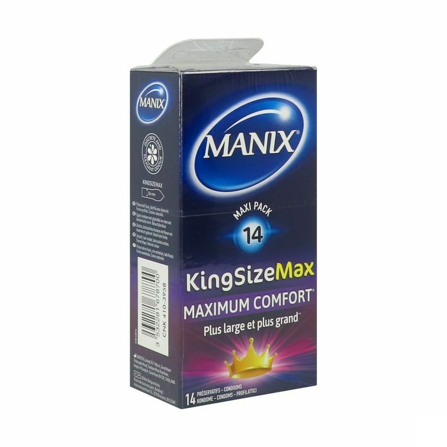 Manix King Size Max Preservatifs 14