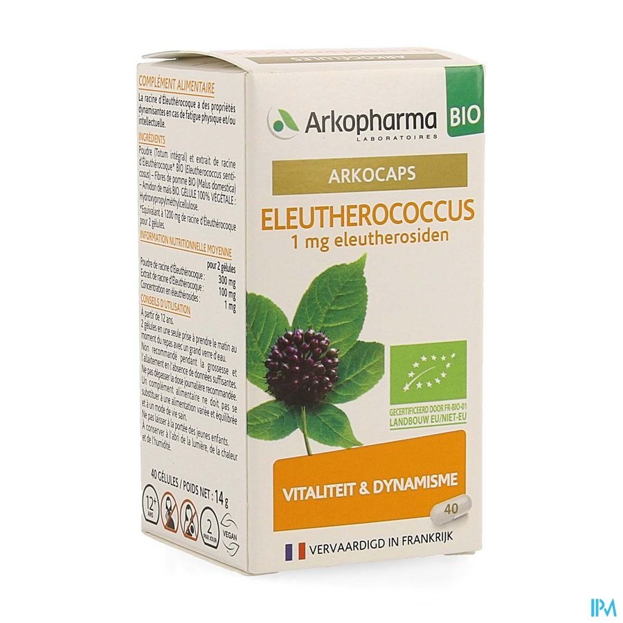 Arkocaps Eleutherococcus Bio Caps 40