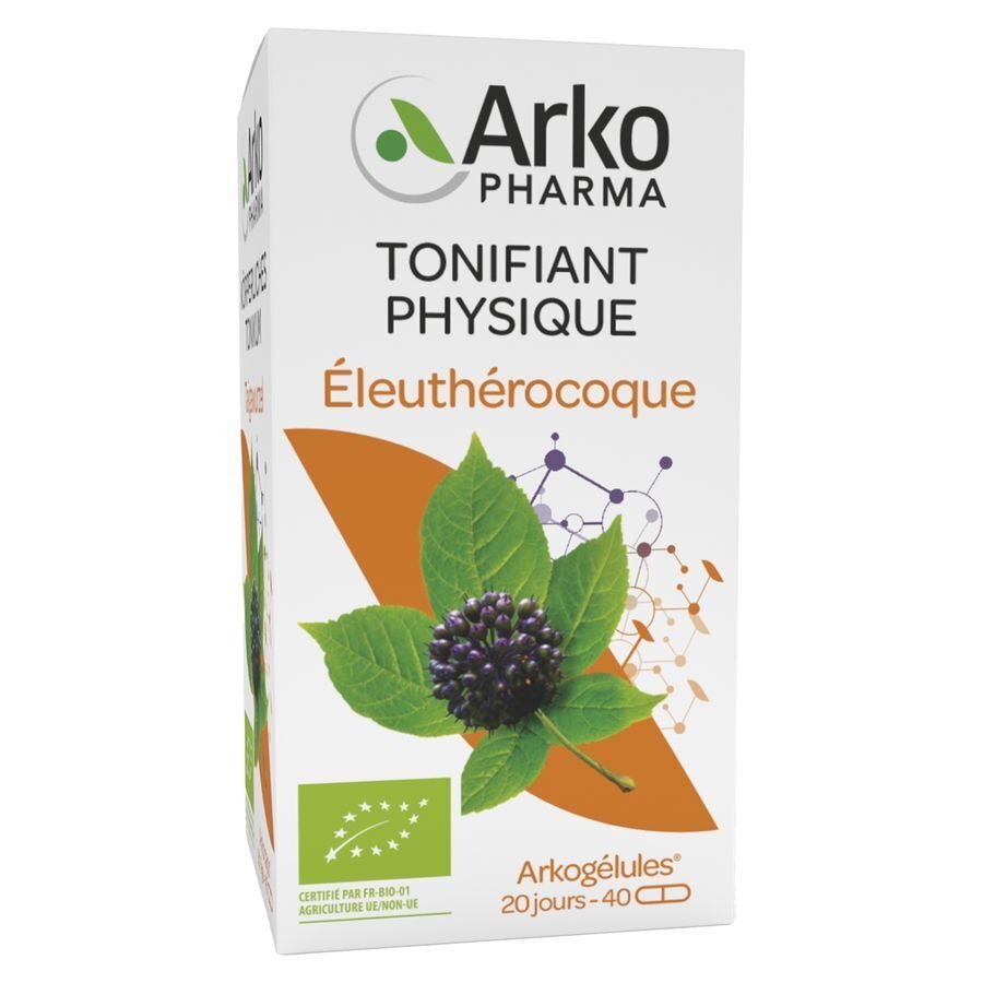 Arkogelules Eleutherocoque Bio Caps 40