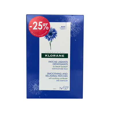 Klorane Patchs Lissants Defatigants Promo 7x2