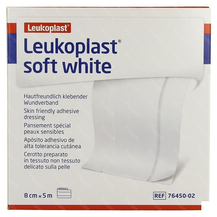 Leukoplast Soft White 8cmx5m