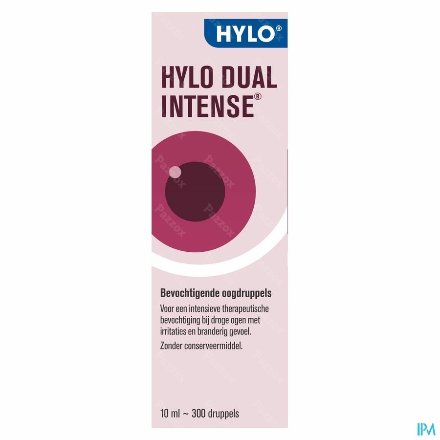 Hylo Dual Intense Bevochtigende Oogdruppels bij Geïrriteerde Ogen 10ml