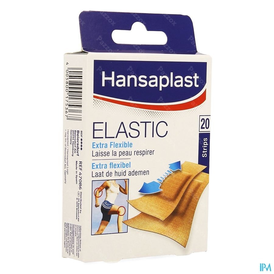 Hansaplast Elastic Strips 20