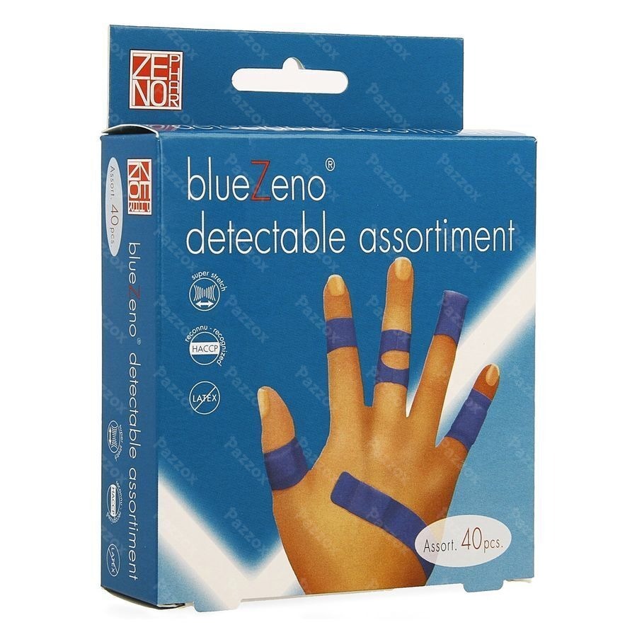 Bluezeno Pansement Detectable Assortment 40