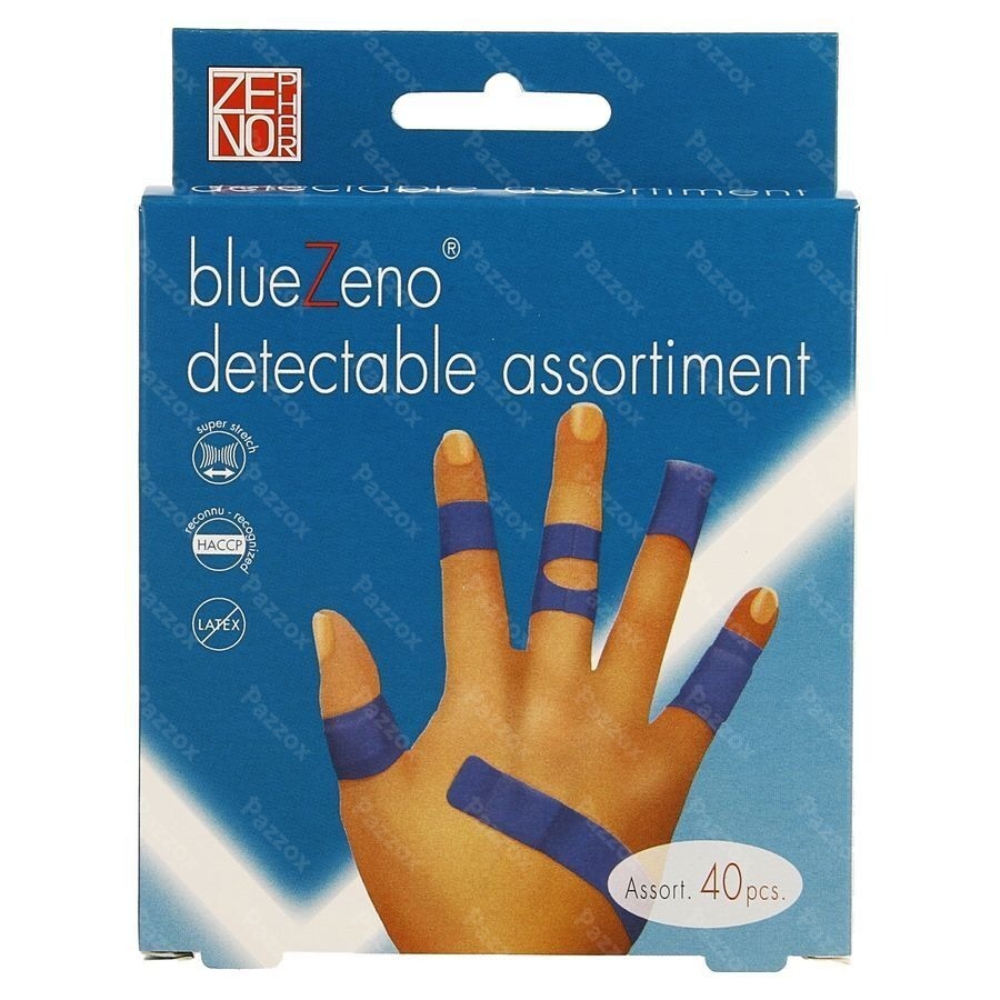 Bluezeno Pansement Detectable Assortment 40