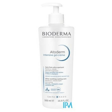 Bioderma Atoderm Intensief Kalmerende Gel-Crème 500ml