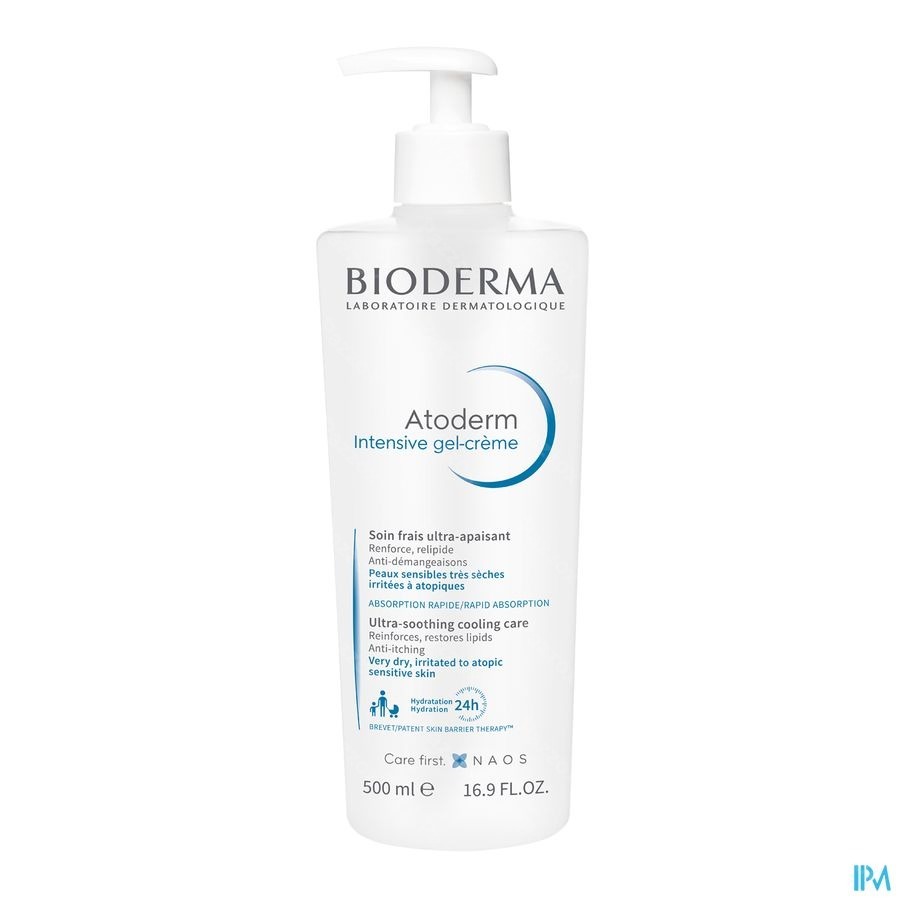 Bioderma Atoderm Intensief Kalmerende Gel-Crème 500ml